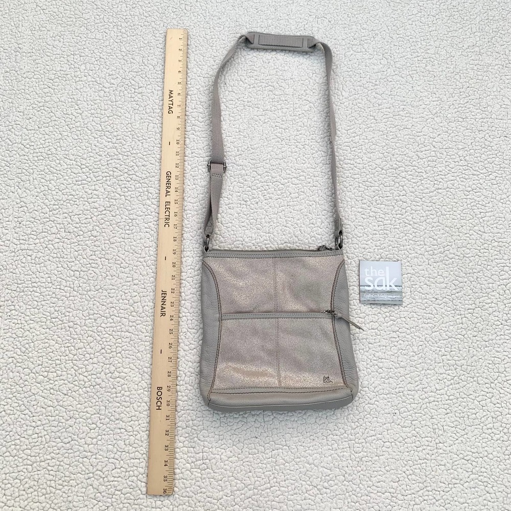 The Sak Grey Lucia Crossbody Bag - Picture 8 of 10